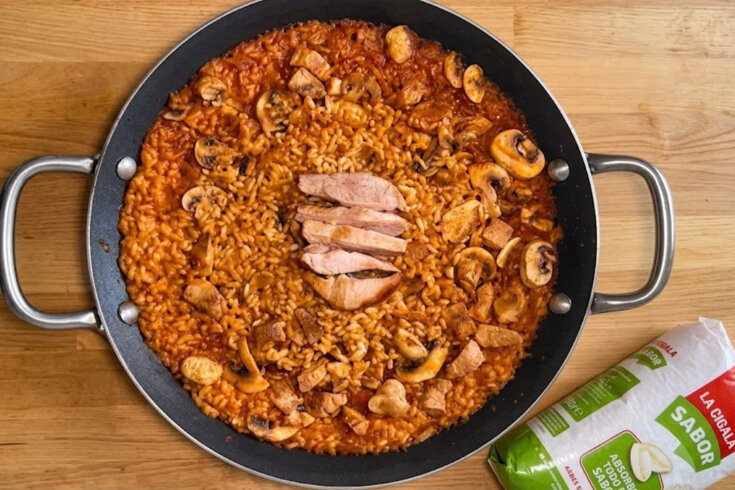 arroz de secreto ibérico