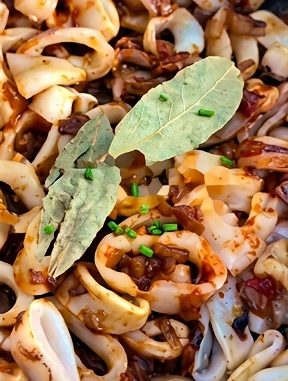 potenciar sabor para arroz meloso con calamares encebollados