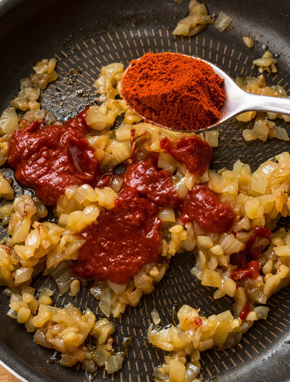 sofrito para arroz meloso