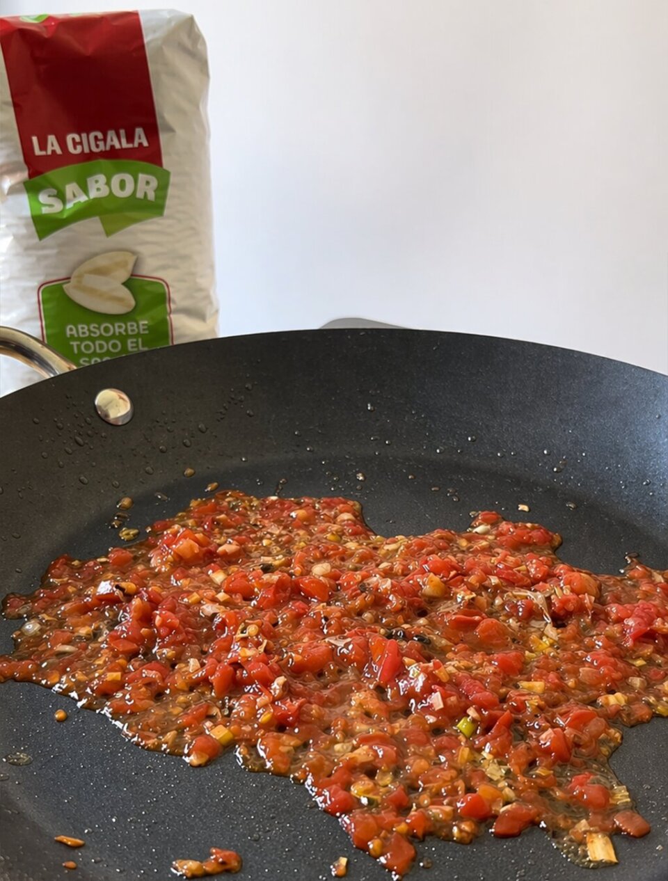 sofrito para arroz con pulpo