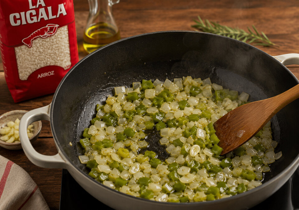 Dorar verduras