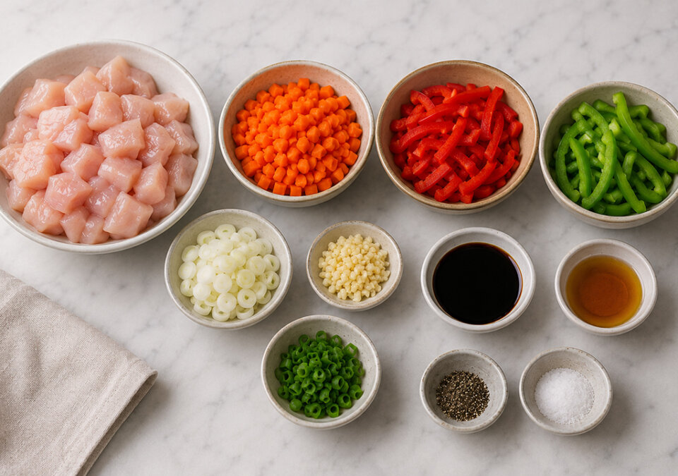 Preparar ingredientes