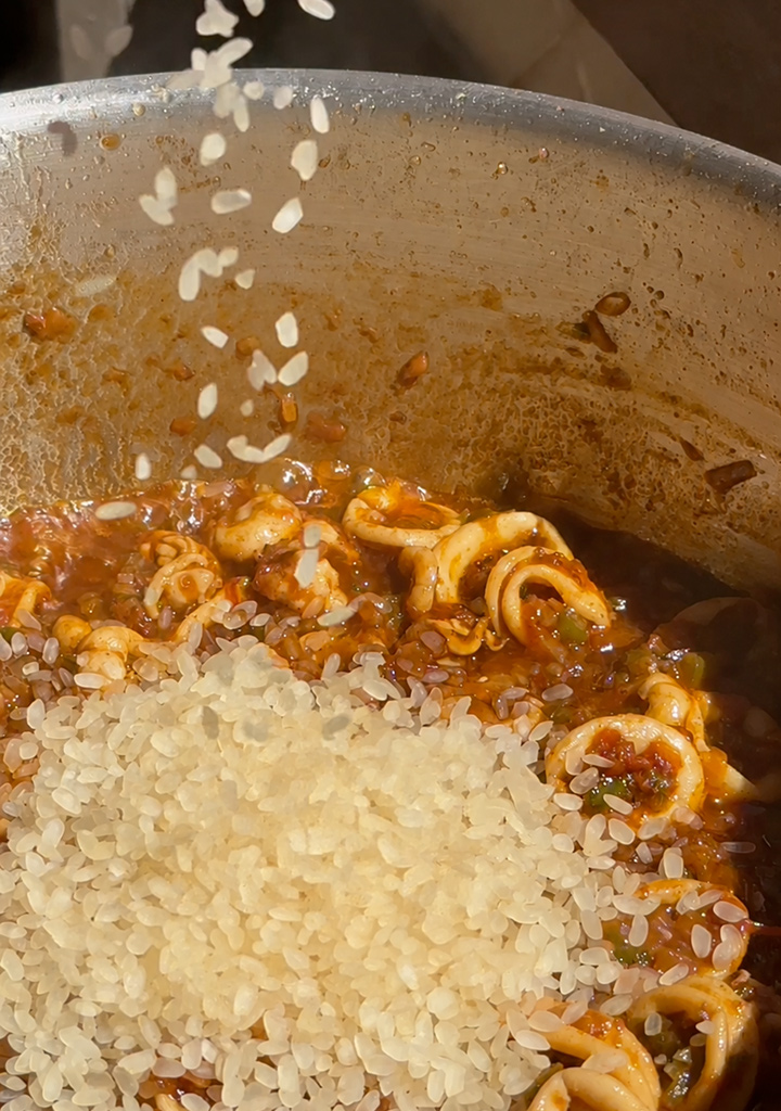 rehogar el arroz